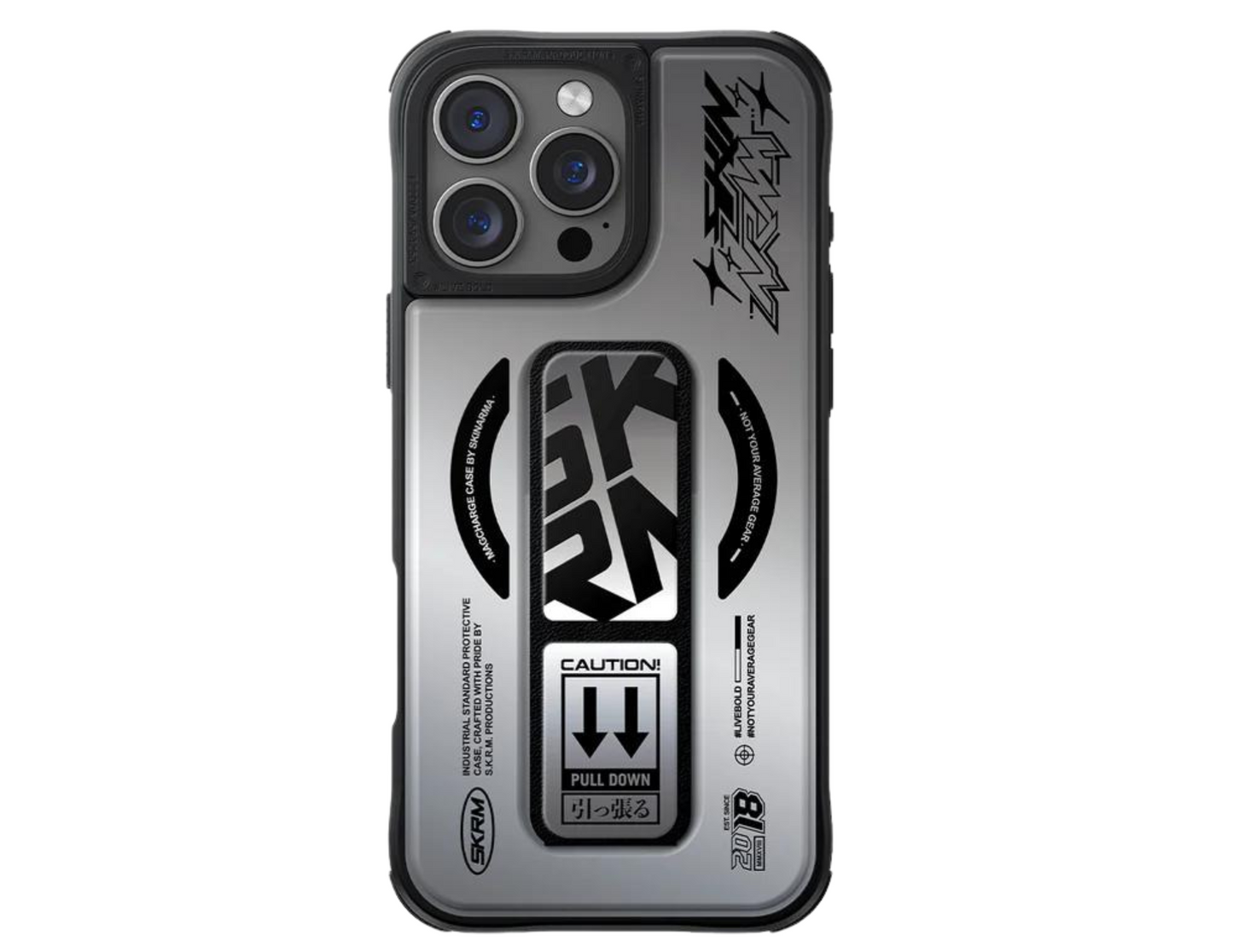 Skinarma - KIRA KOBAI Grip-Stand Case for iPhone 16 Pro & 16 Pro Max