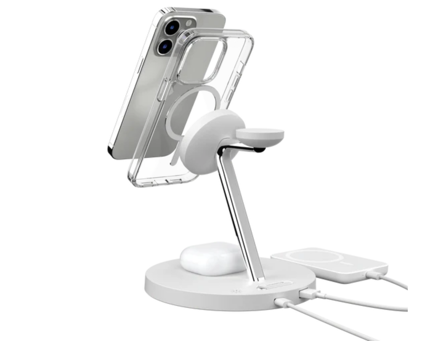 SwitchEasy MagPower 4-in-1 Magnetic Wireless Charging Stand - THABTHABA STORE