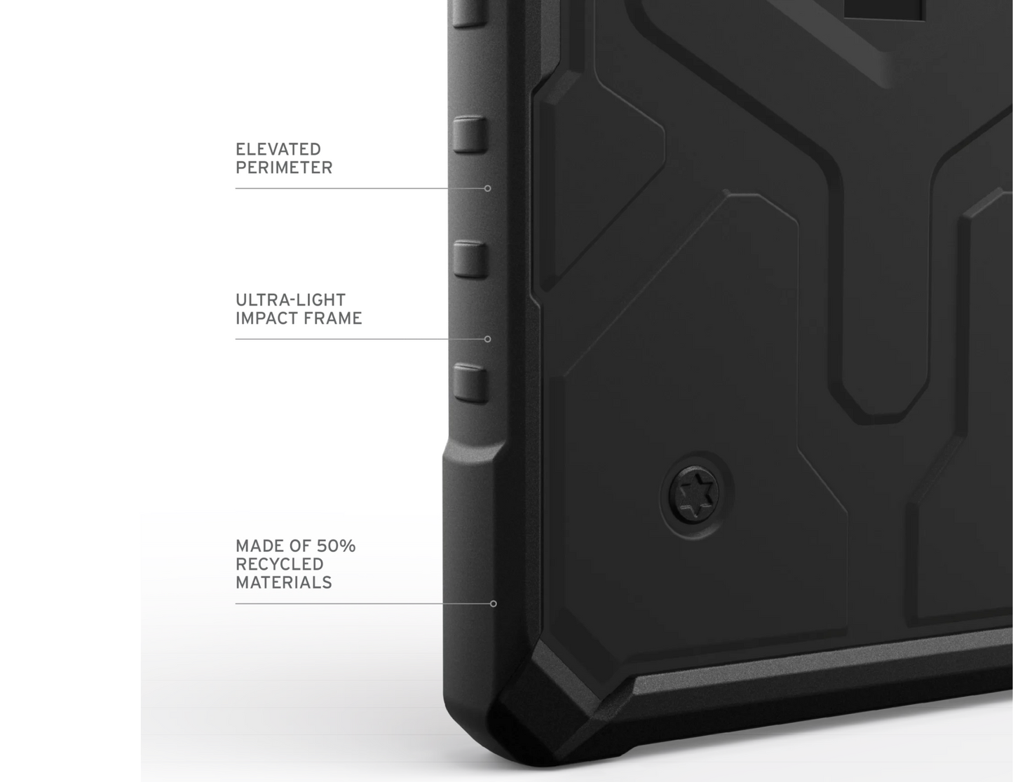 UAG Pathfinder Case for Samsung Galaxy s24 Ultra - Black - THABTHABA STORE