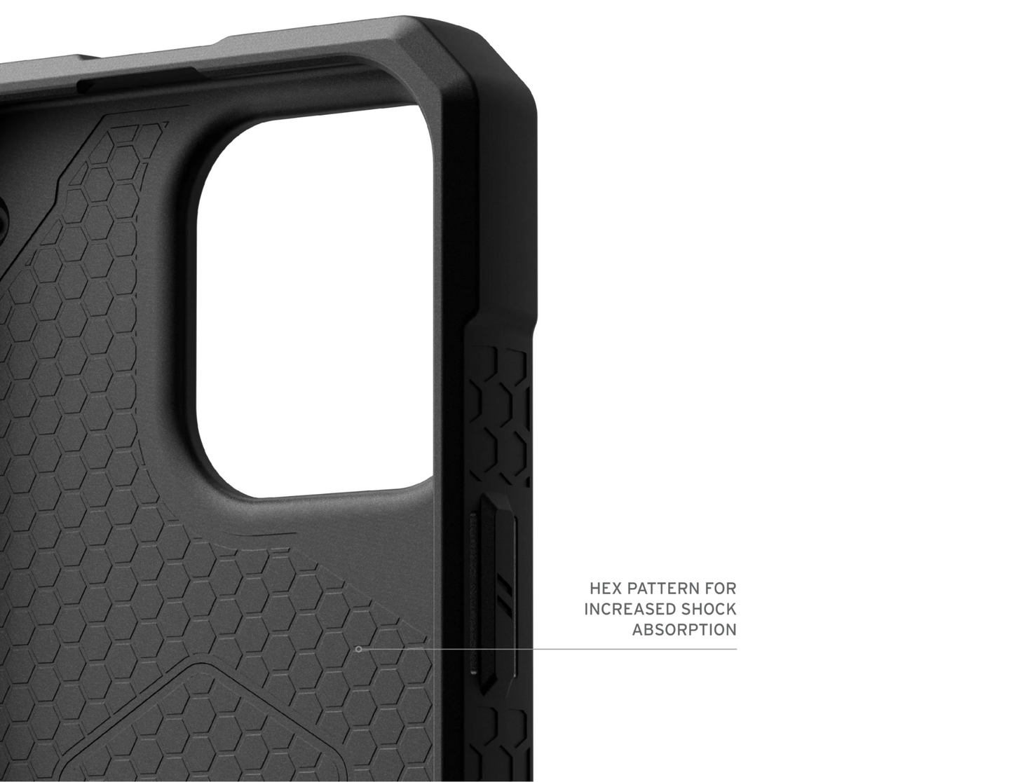 UAG Monarch Pro - Carbon Fiber MagSafe Case with Magnetic Ring Stand for iPhone 16 Pro Max