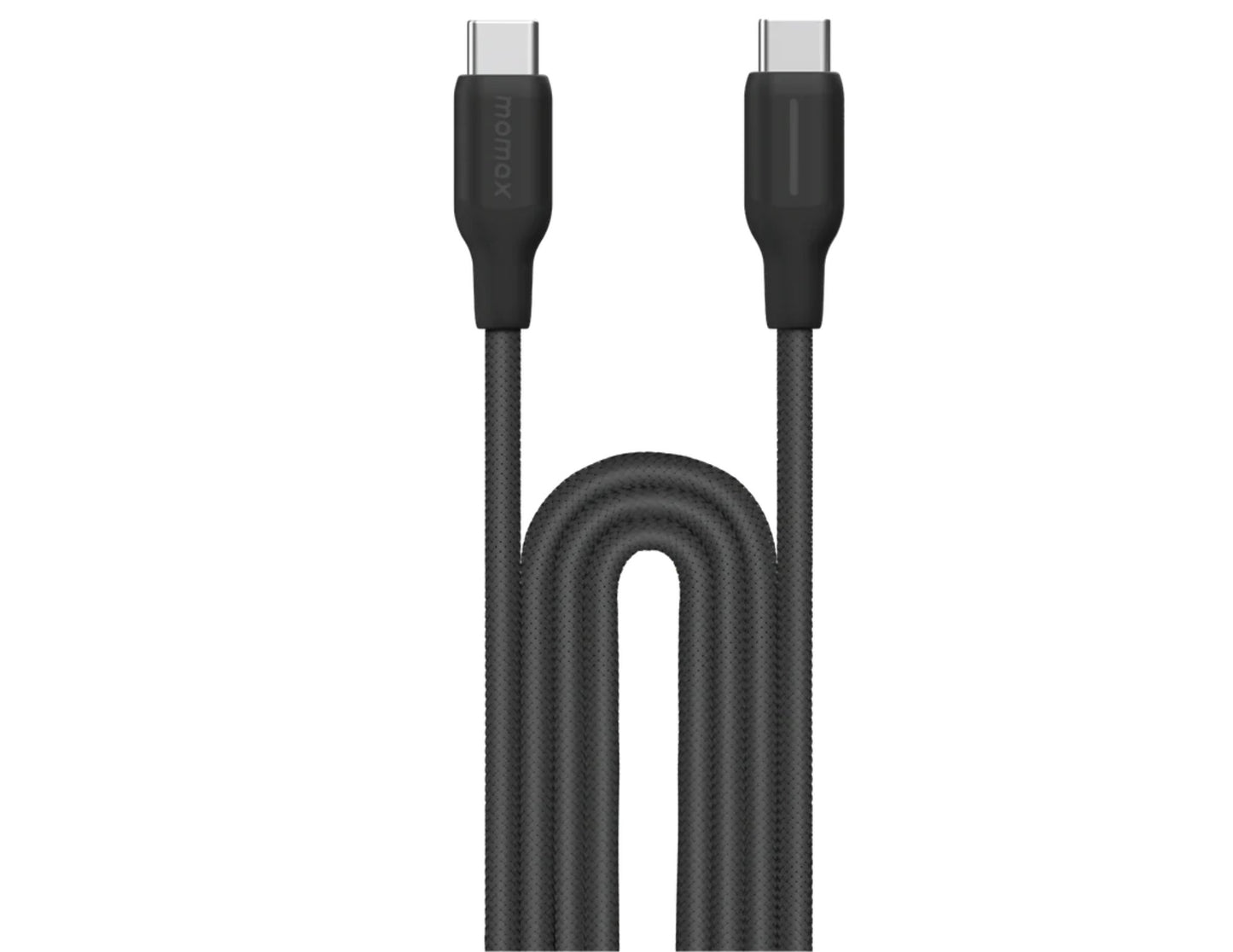 كابل Momax 1-Link Flow CC+ USB-C مضفر بقوة 100 واط (3 أمتار) - DC26D، DC26W