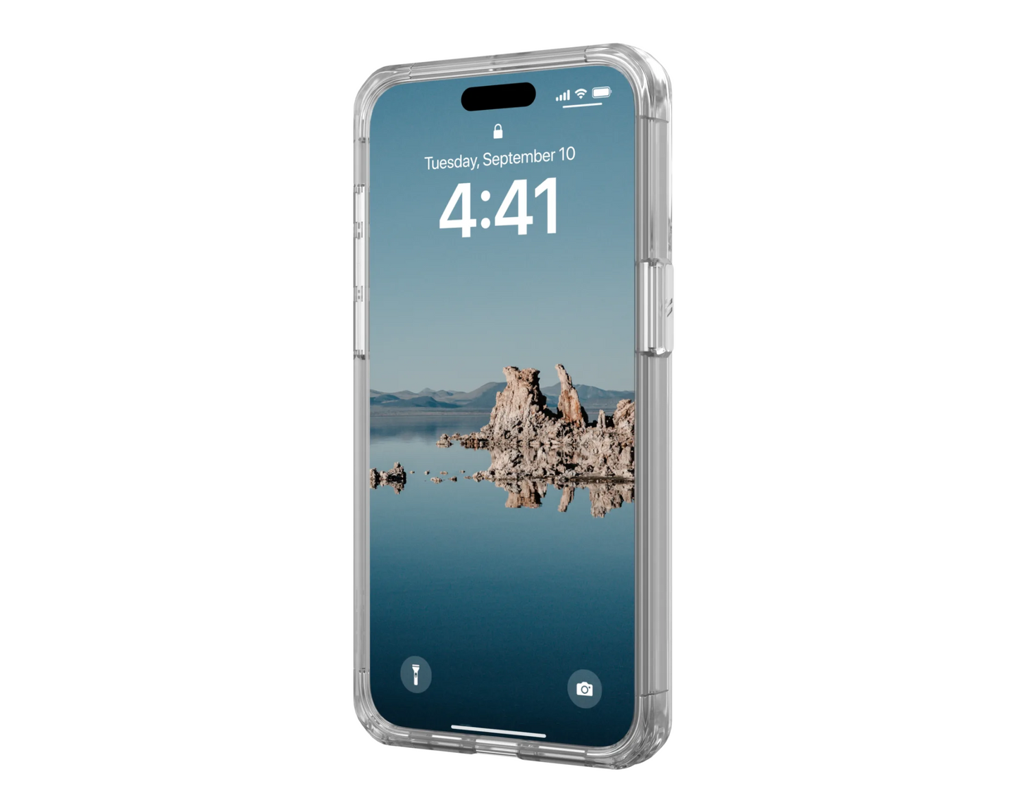 UAG Plyo Case for iPhone 15 Pro - Pro Max , Ice/White - THABTHABA STORE