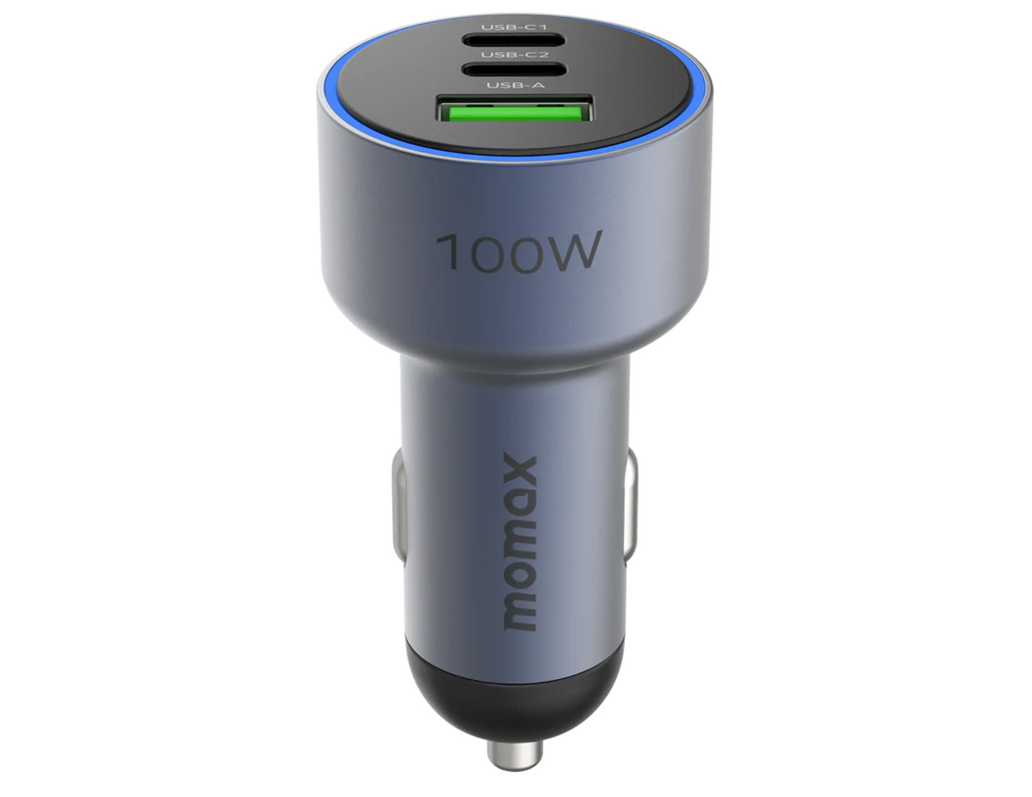 Momax MoVe 100W 3 Port Car Charger - UC17 - THABTHABA STORE