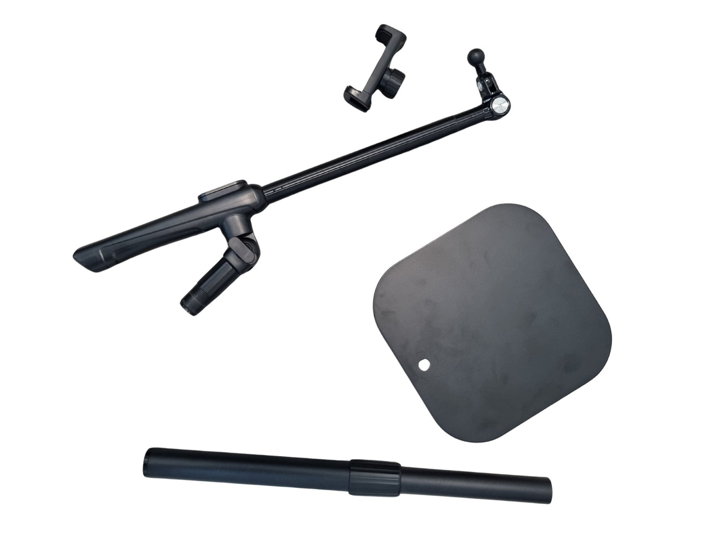 F7 Desktop Overhead Photography Stand with Multi-Axis Adjustment A-F7-ZMSJH – Black on a white background