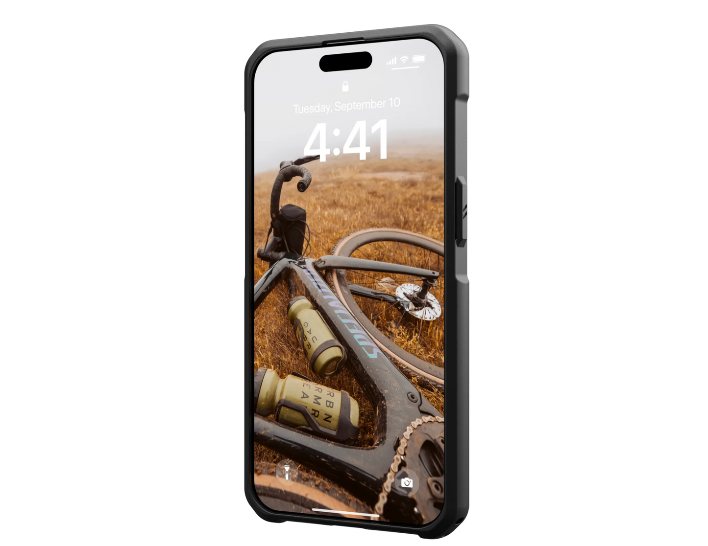 UAG Metropolis LT Case for iPhone 15 Pro - Pro Max - Kevlar Black & Olive - THABTHABA STORE