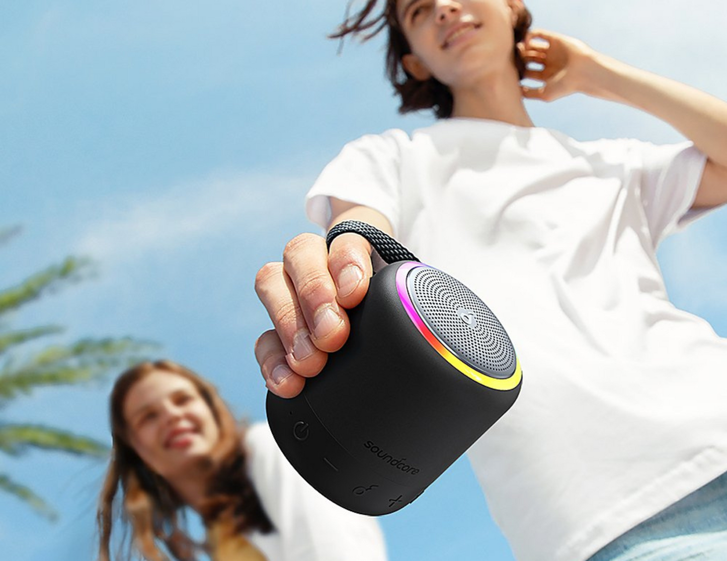 Anker Soundcore Mini 3 Pro , Portable Waterproof Bluetooth Speaker - Black - THABTHABA STORE