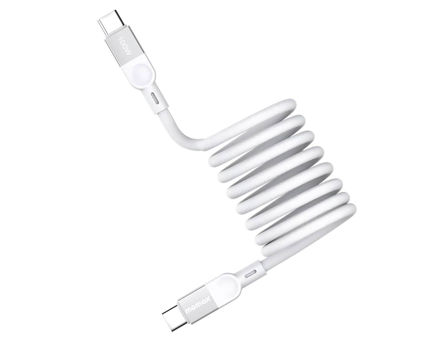 Momax Mag Link Magnetic USB-C to USB-C Cable 100W (Up to 2m) - THABTHABA STORE
