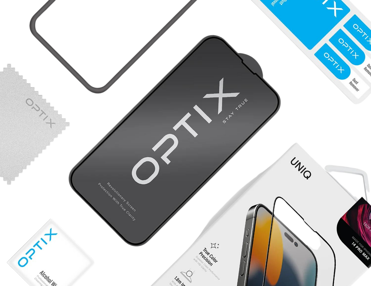 Uniq Optix Vivid Glass For iPhone 13 Pro / iPhone 13 Pro MAX - THABTHABA STORE