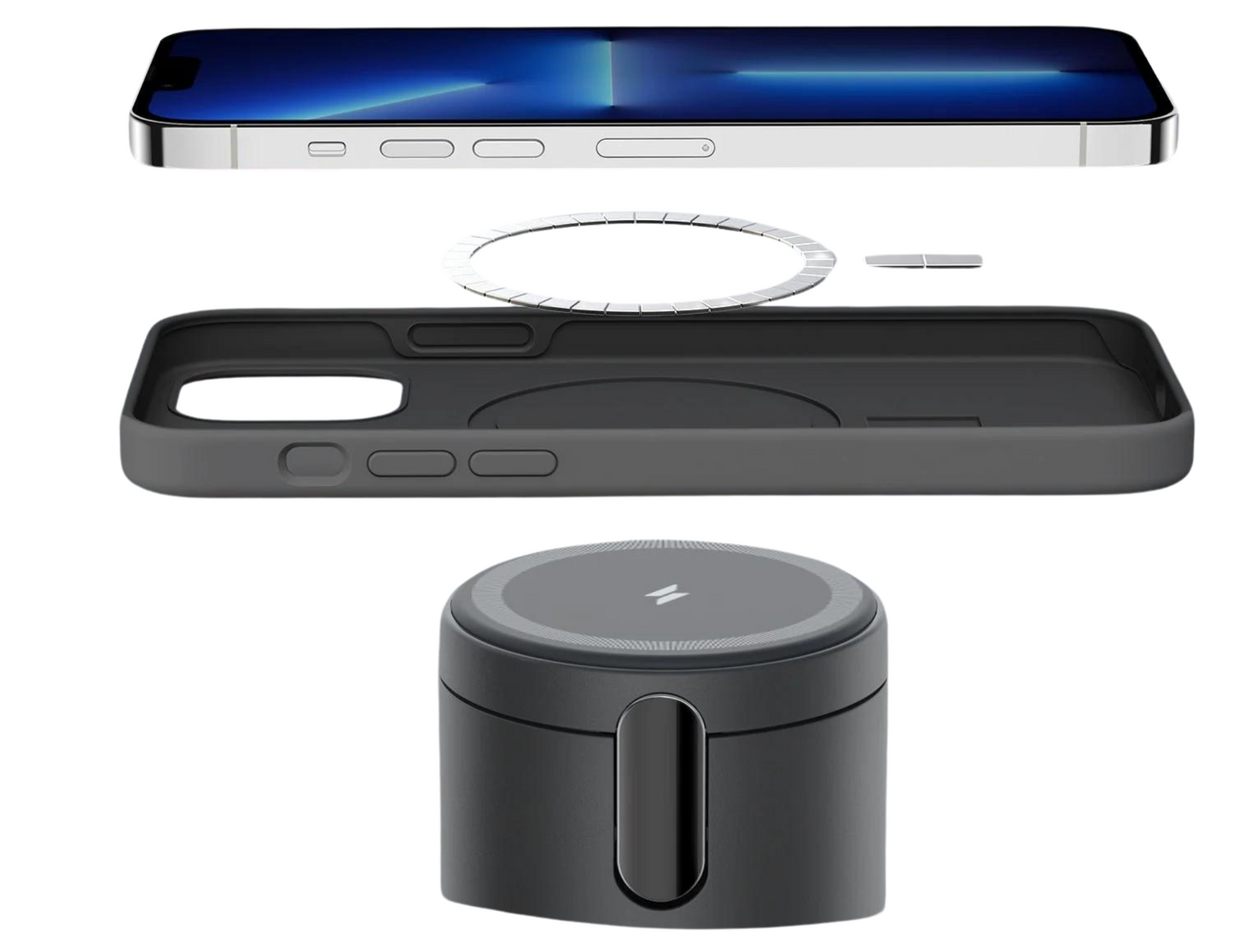 Anker Magnetic Wireless Charger, 623 MagGo 2-in-1 Charging Station with 20W USB-C Charger - THABTHABA STORE