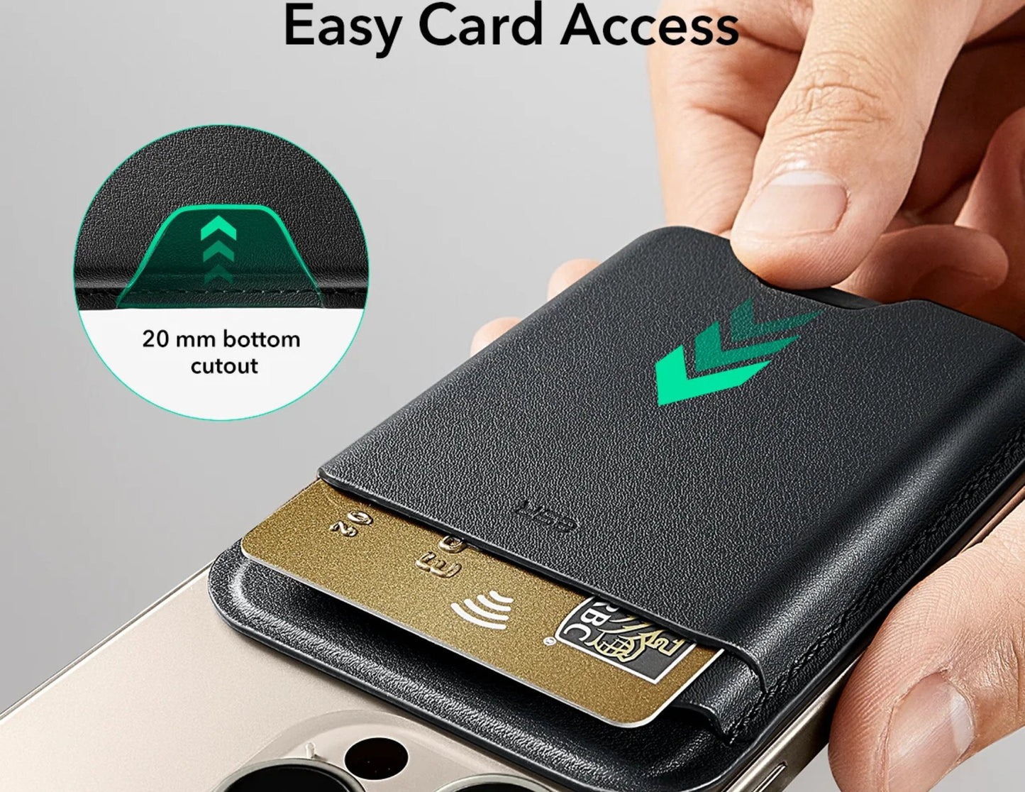 ESR Magnetic Wallet Boost (HaloLock)