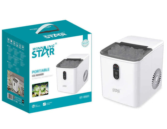 Winning Star Portable Ice Maker ST-9501 with WINNING STAR branding on packaging