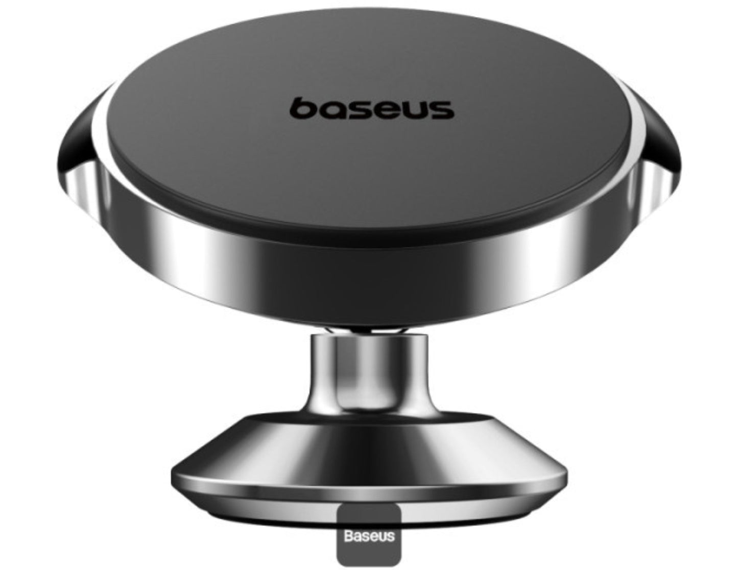 حامل هاتف مغناطيسي للسيارة من سلسلة Baseus Small Ears C40141403113-00 - مثبت بشفط 360 درجة | أسود عنقودي
