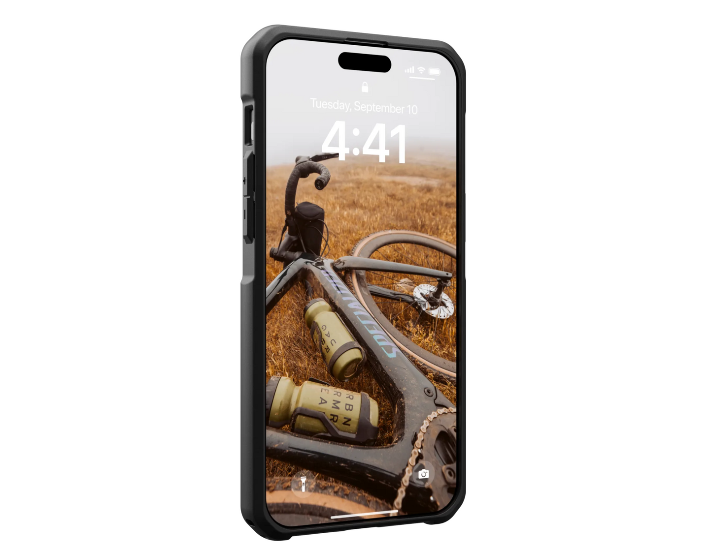 UAG Metropolis LT Case for iPhone 15 Pro - Pro Max - Kevlar Black & Olive - THABTHABA STORE