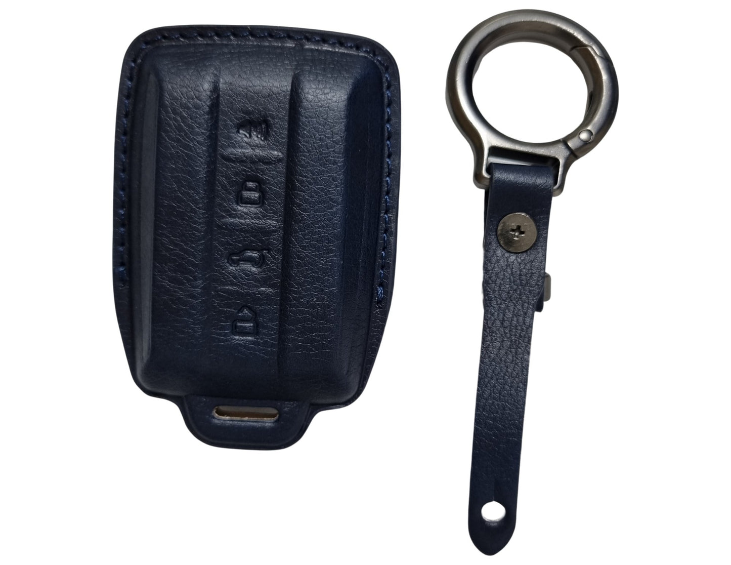 Tank 500 Car Key Cover with keychain on a white background