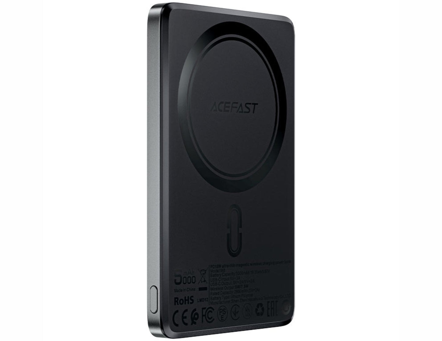 Acefast M8 5000mAh Power Bank with PD18W & Magnetic Wireless Charging
