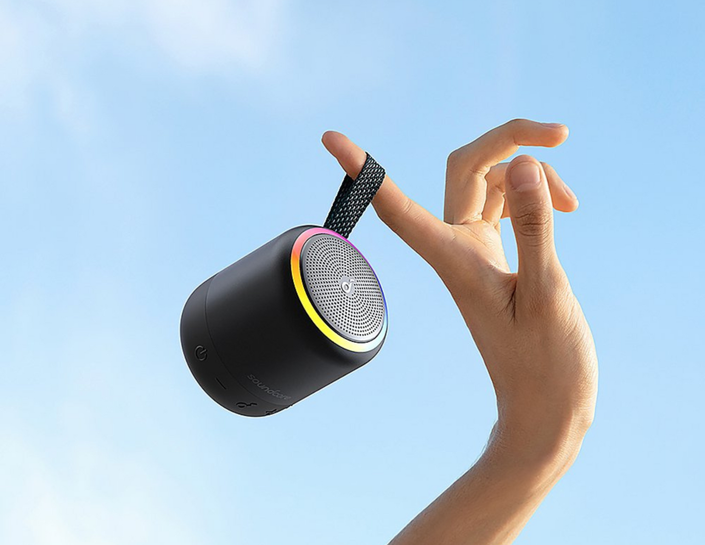 Anker Soundcore Mini 3 Pro , Portable Waterproof Bluetooth Speaker - Black - THABTHABA STORE