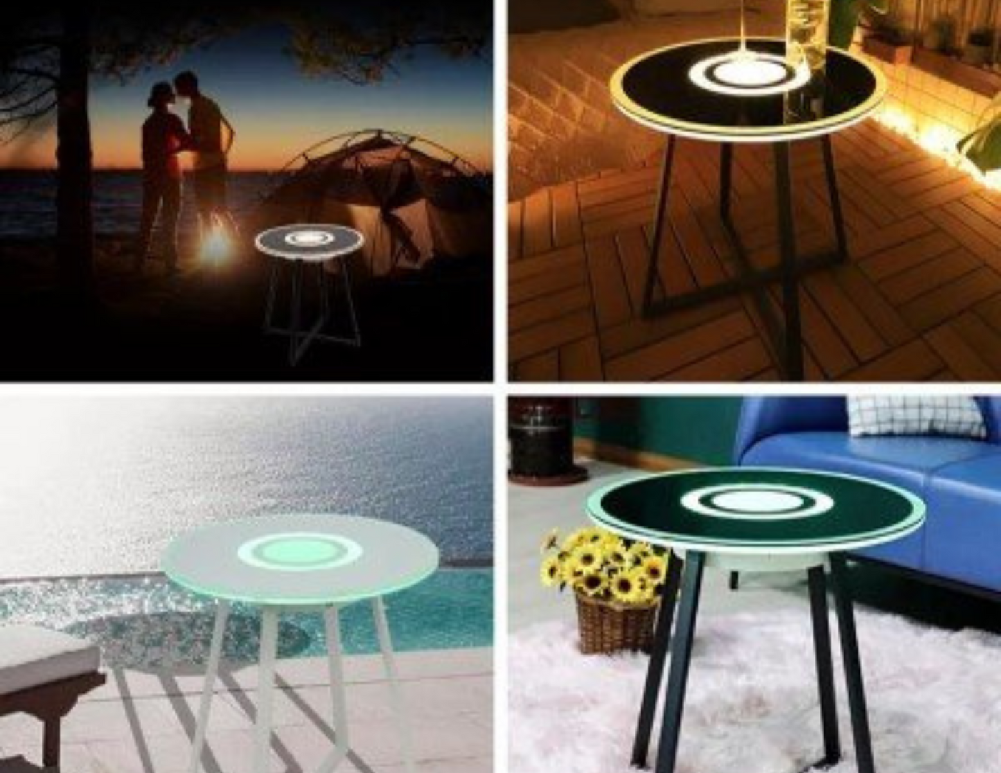 RGB LED Table With Speaker - THABTHABA STORE
