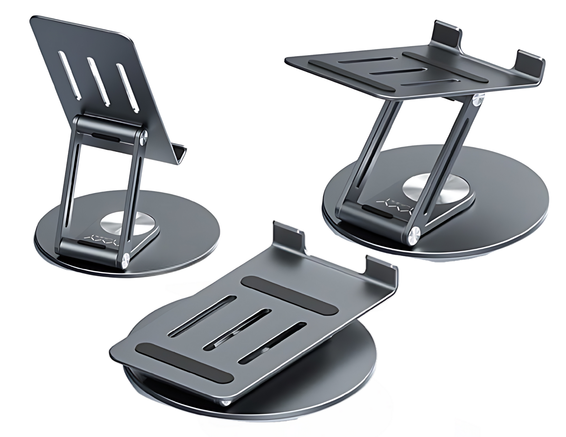 Vyvylabs Cyclone 360 Degree Rotation Desktop Holder - Tarnish - THABTHABA STORE