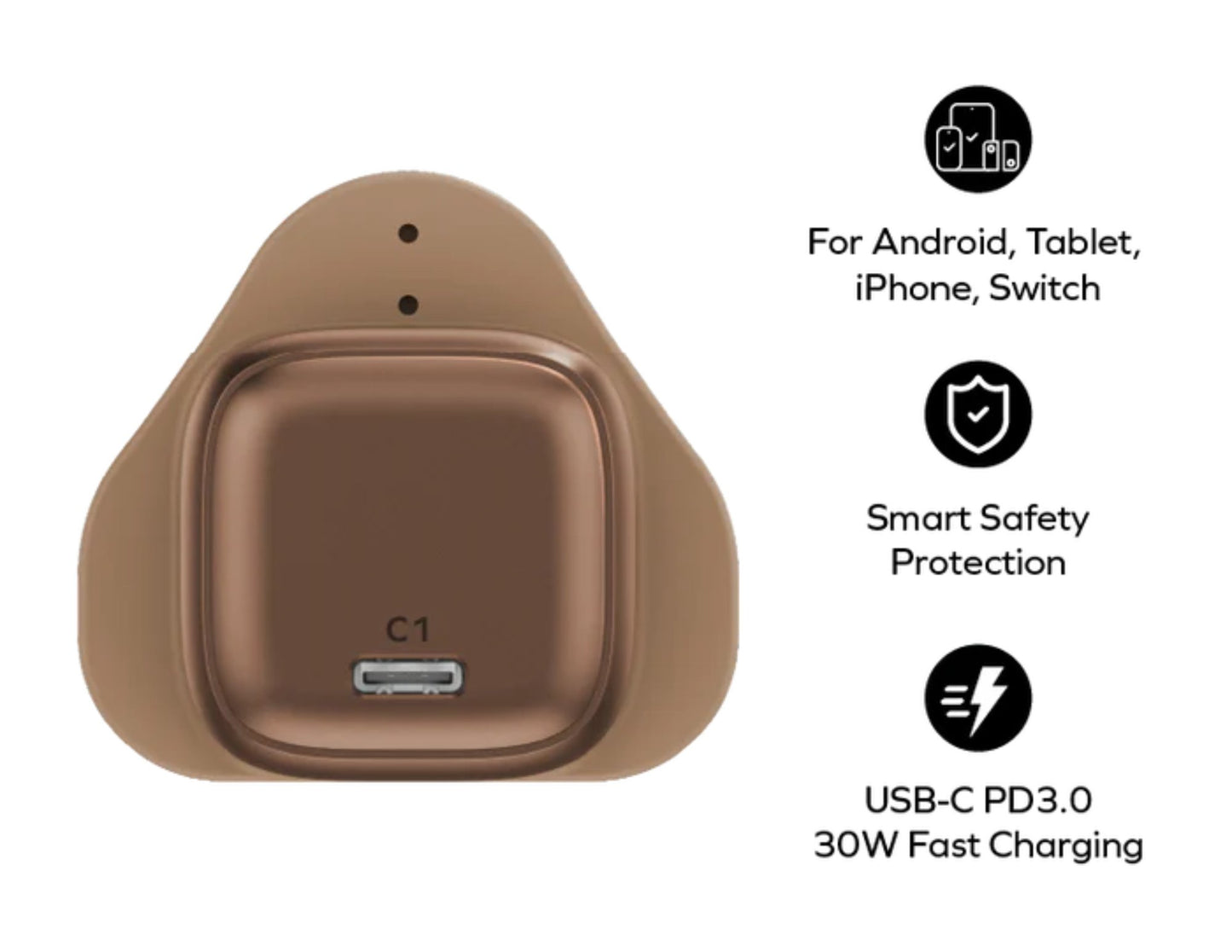مجموعة الشحن الأساسية Momax Elite - DC60 وUM58UK
