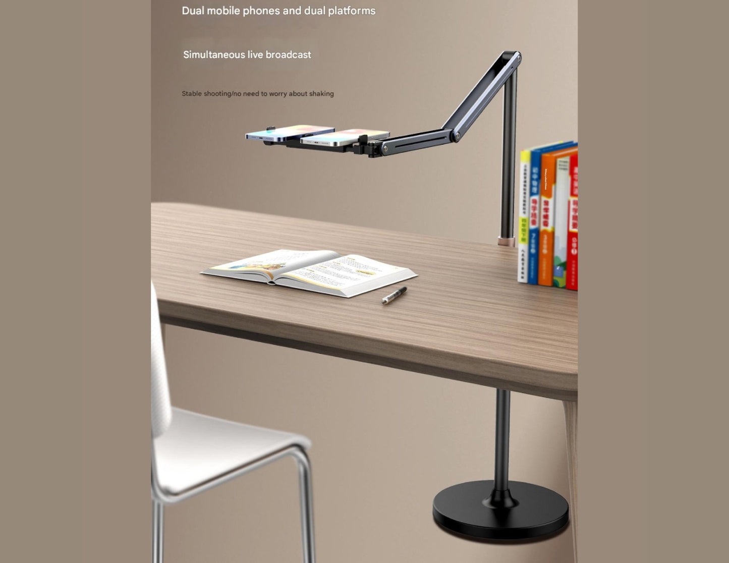 P86S Universal Stand for Mobile Phone and Tablet – Gray
