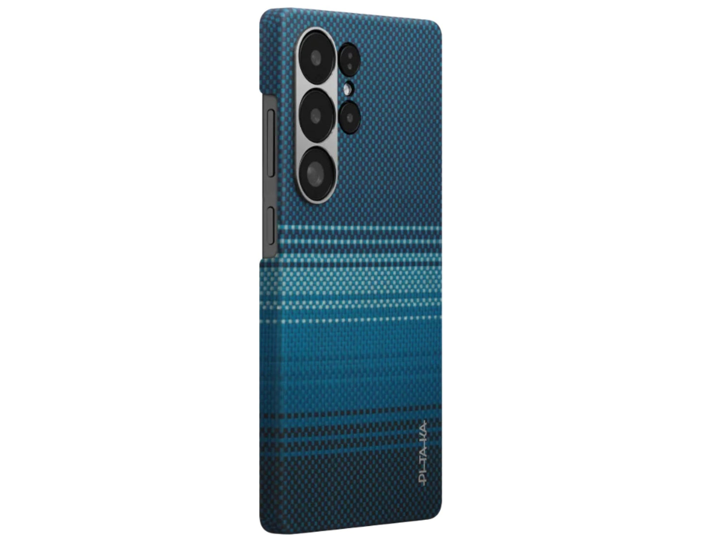 جراب Pitaka Sunset Moonrise المنسوج باللمس لهاتف Samsung Galaxy S25 Ultra
