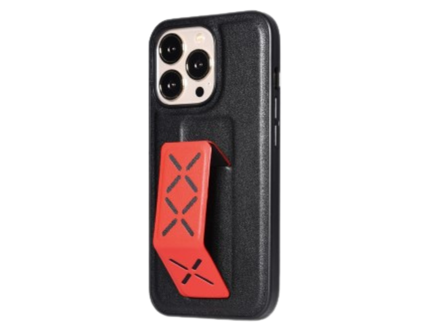 Tingz Genuine Leather Case with Hand Grip for iPhone 13 Pro/13 Pro Max - THABTHABA STORE