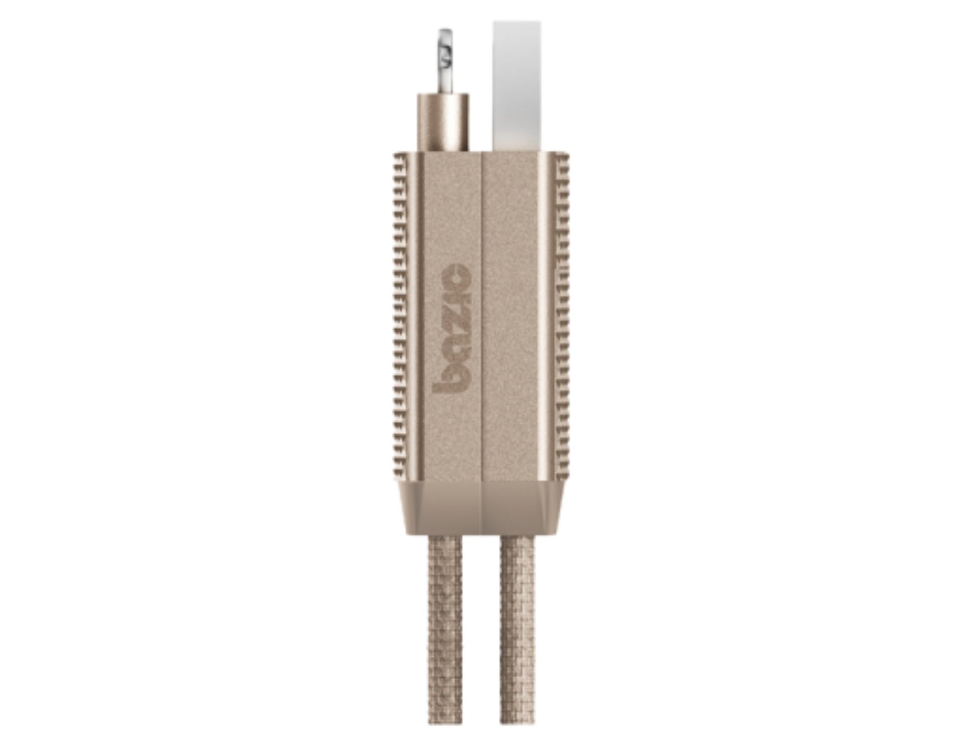 Bazic AluCable 100CM 4-in-1 60W Interchangeable Aluminium Fast Charging & Data Cable – CBL-GC4N1 on a white background