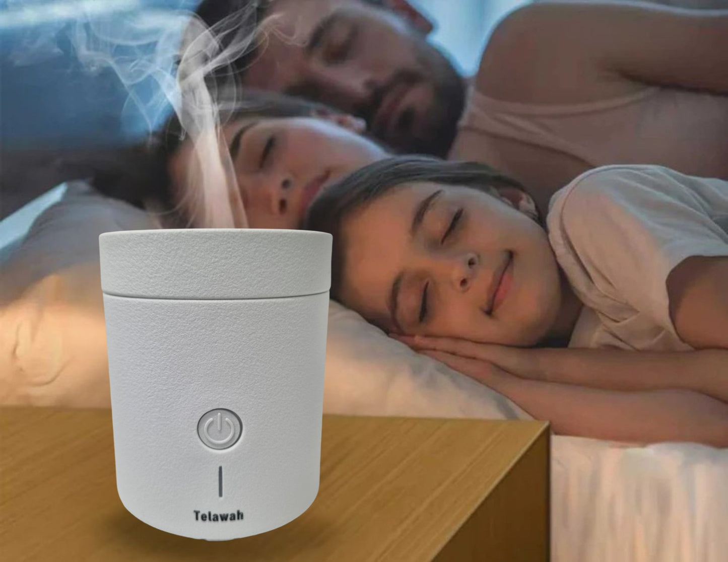 Telawah BK-108 White Portable Electric Bakhoor Burner
