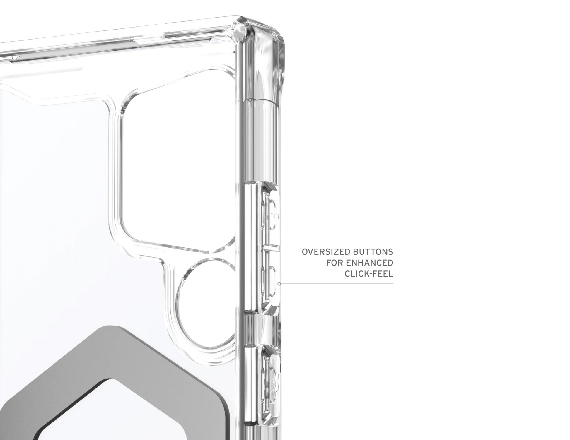 UAG Plyo Pro Case for Samsung Galaxy s24 Ultra - Ice Silver - THABTHABA STORE