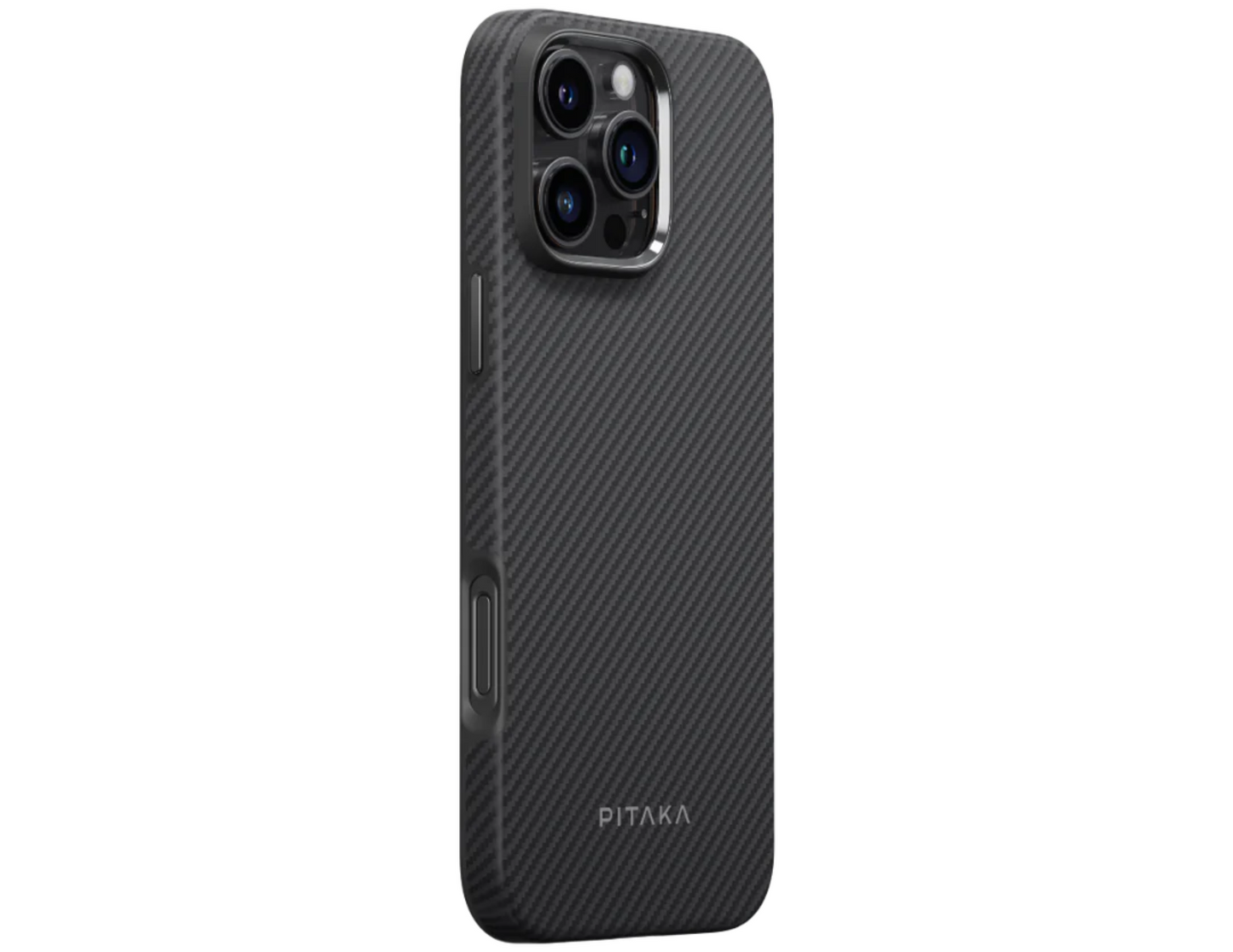 Pitaka Classic Black/Grey Military-Grade Protective Case for iPhone 16 Pro & Pro Max