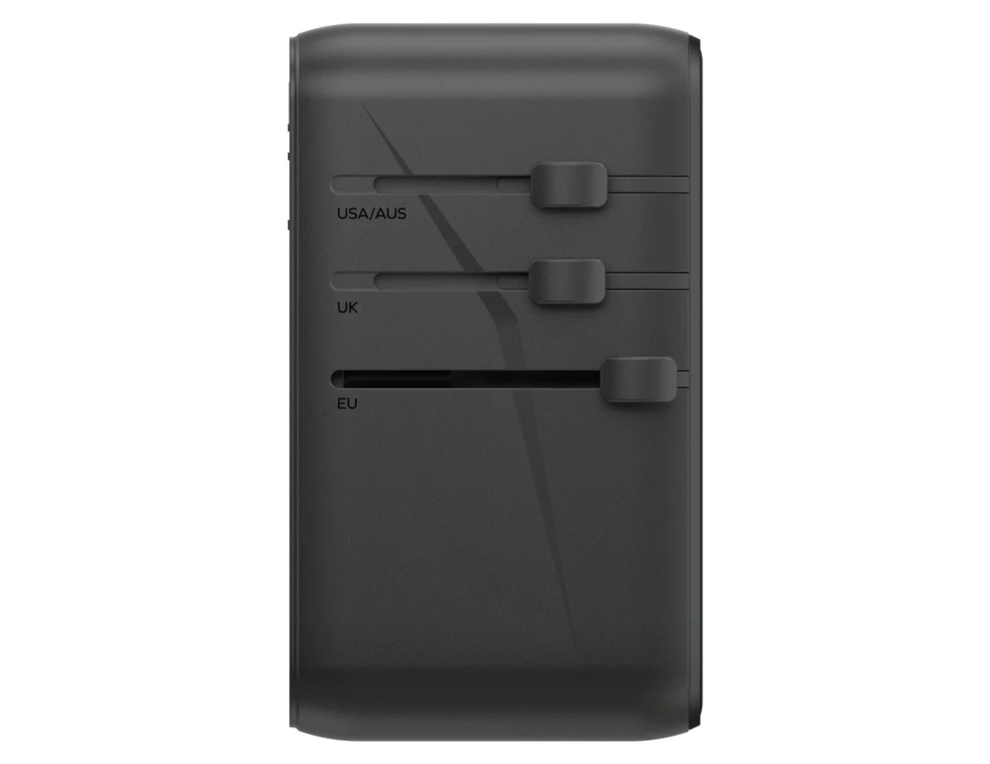 Momax 1-World Universal 4-Port Travel GaN Charger 140W + USB-C Cable (UA16UKGSD)