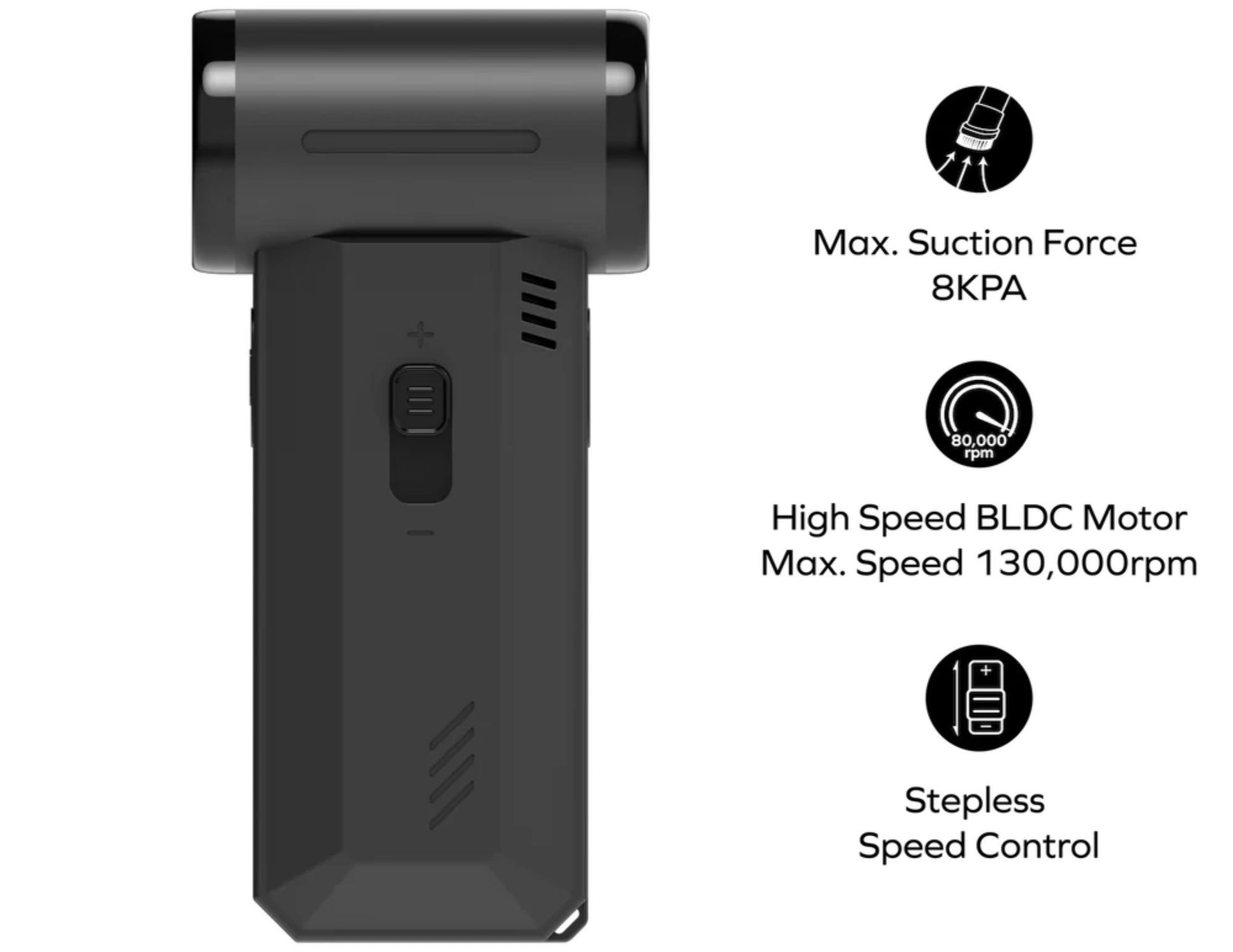 Momax 1° Airo 2-in-1 Portable Powerful Vacuum Cleaner and Dust Blower RO12E