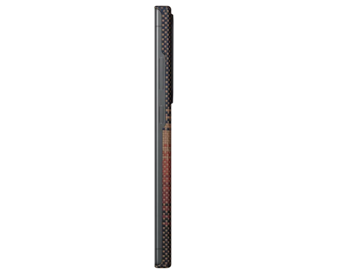 Pitaka MagEZ Case 4 for Samsung Galaxy S24 Ultra Sunset - Black/Grey - THABTHABA STORE