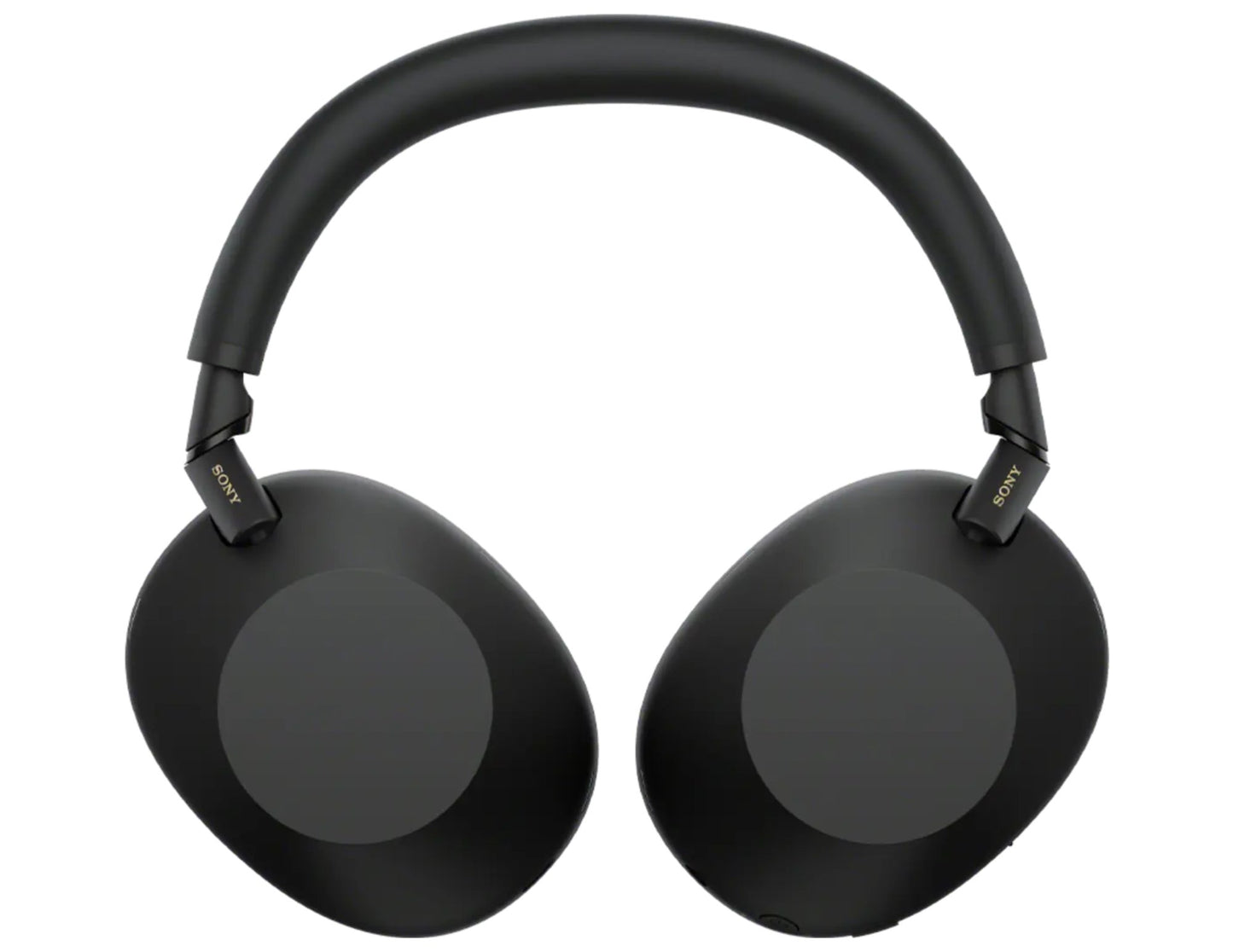 Sony WH-1000XM6 Wireless Noise Canceling Headphones – Black on a white background