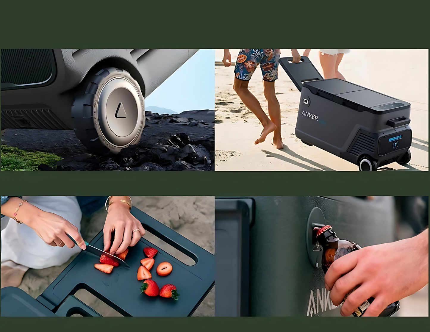 مبرد Anker EverFrost ثنائي المنطقة المحمول 50
