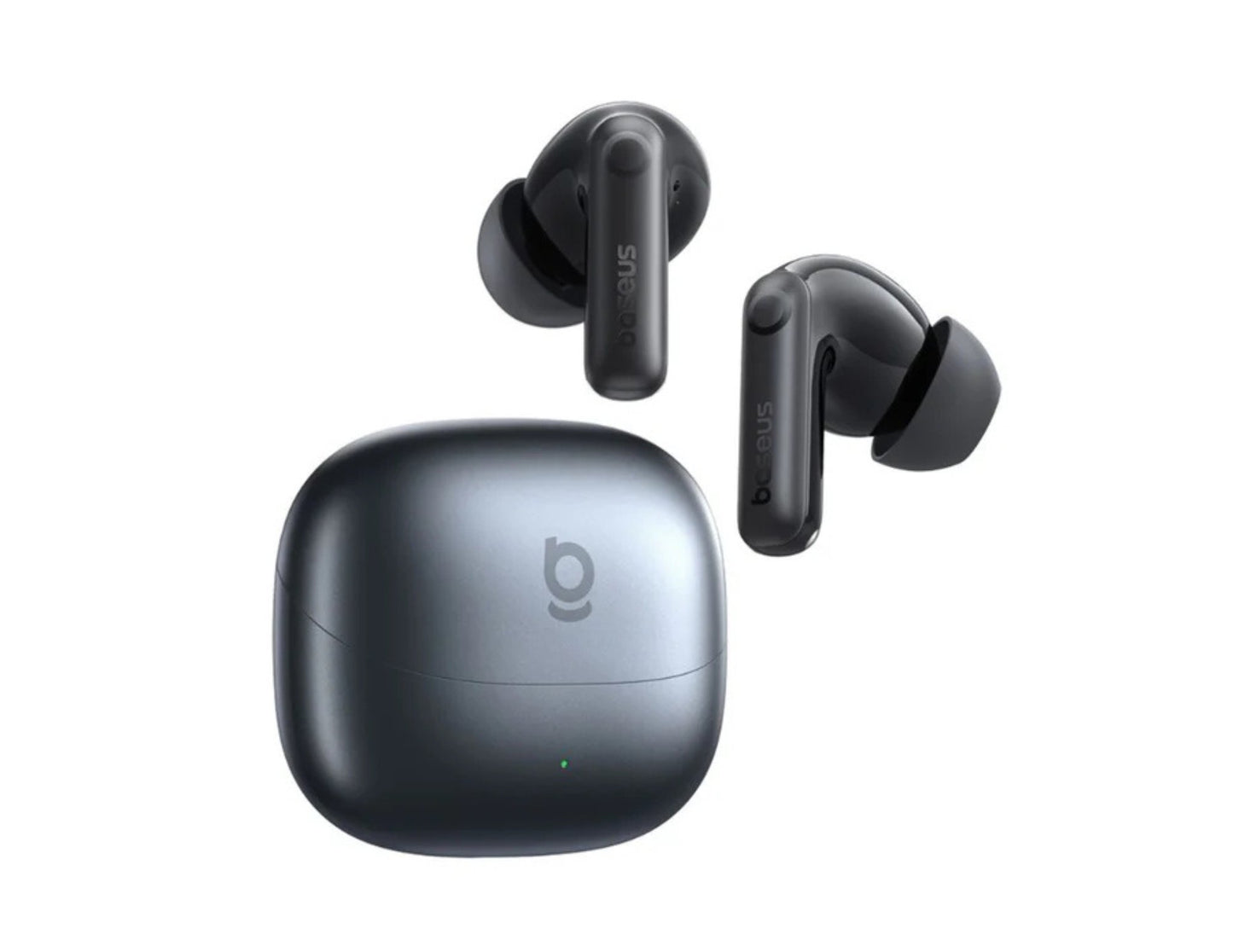 Baseus Bass BP1 Pro in-ear TWS earbuds with ANC, 6-mic AI calls, and Hi-Res LDAC, model A0010504/A0010505, at Thabthaba Store Qatar