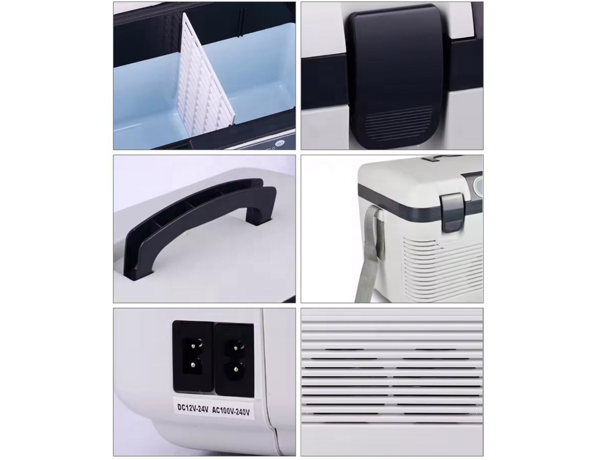 Cooler & Warmer 19L Electric Portable Fridge AC/DC Iceless Travel Qatar