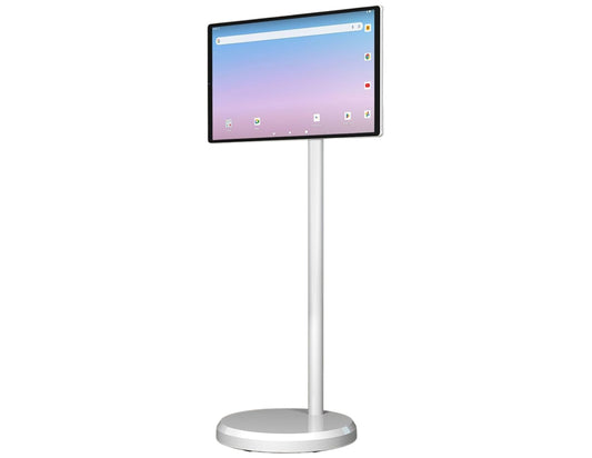 D01 Stand by Me 21.5 inch Android smart TV with touch screen and camera on wheeled stand available in Qatar