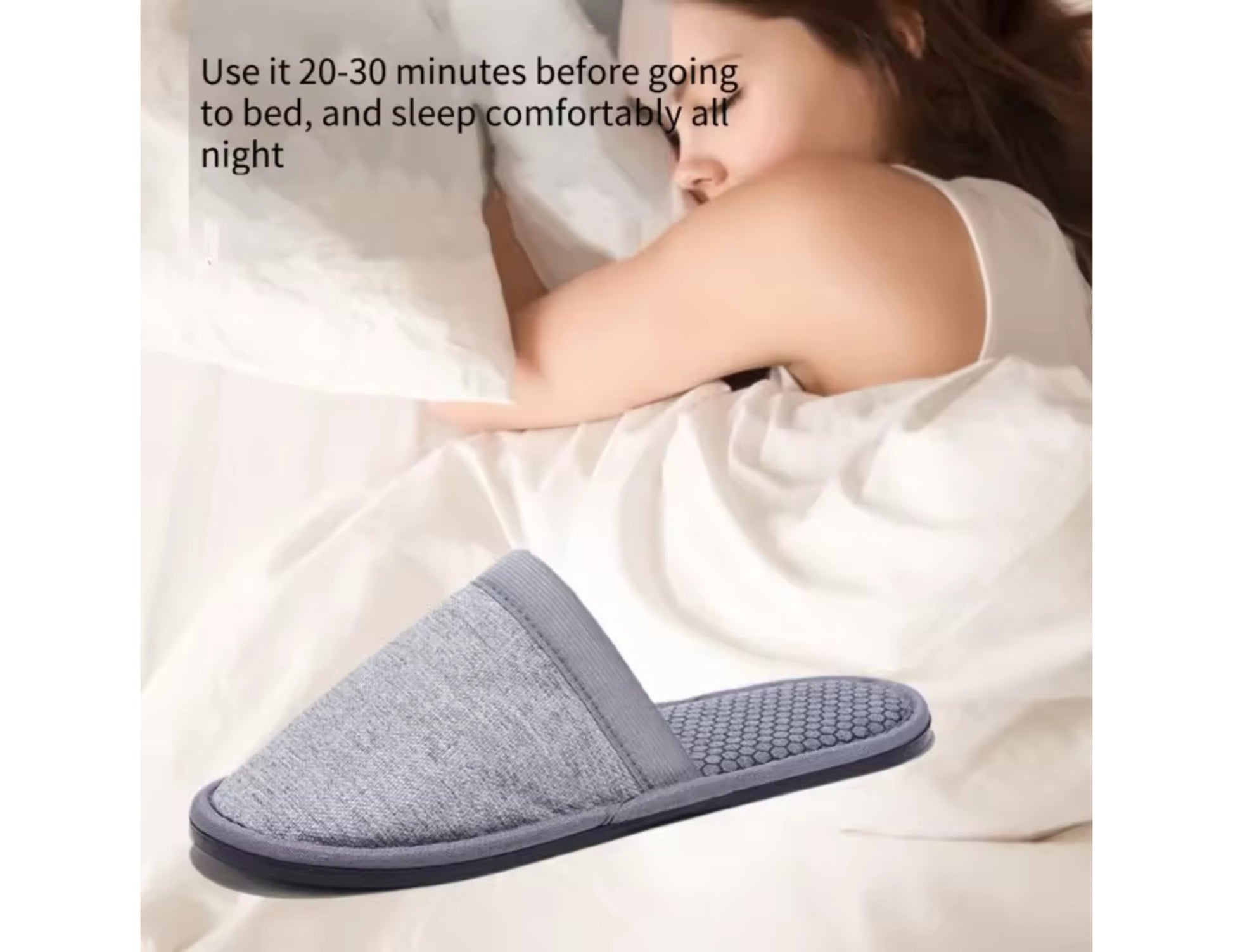 Digital physiotherapy massage shoes EMS acupressure sole with controller foot pain relief and wellness Qatar