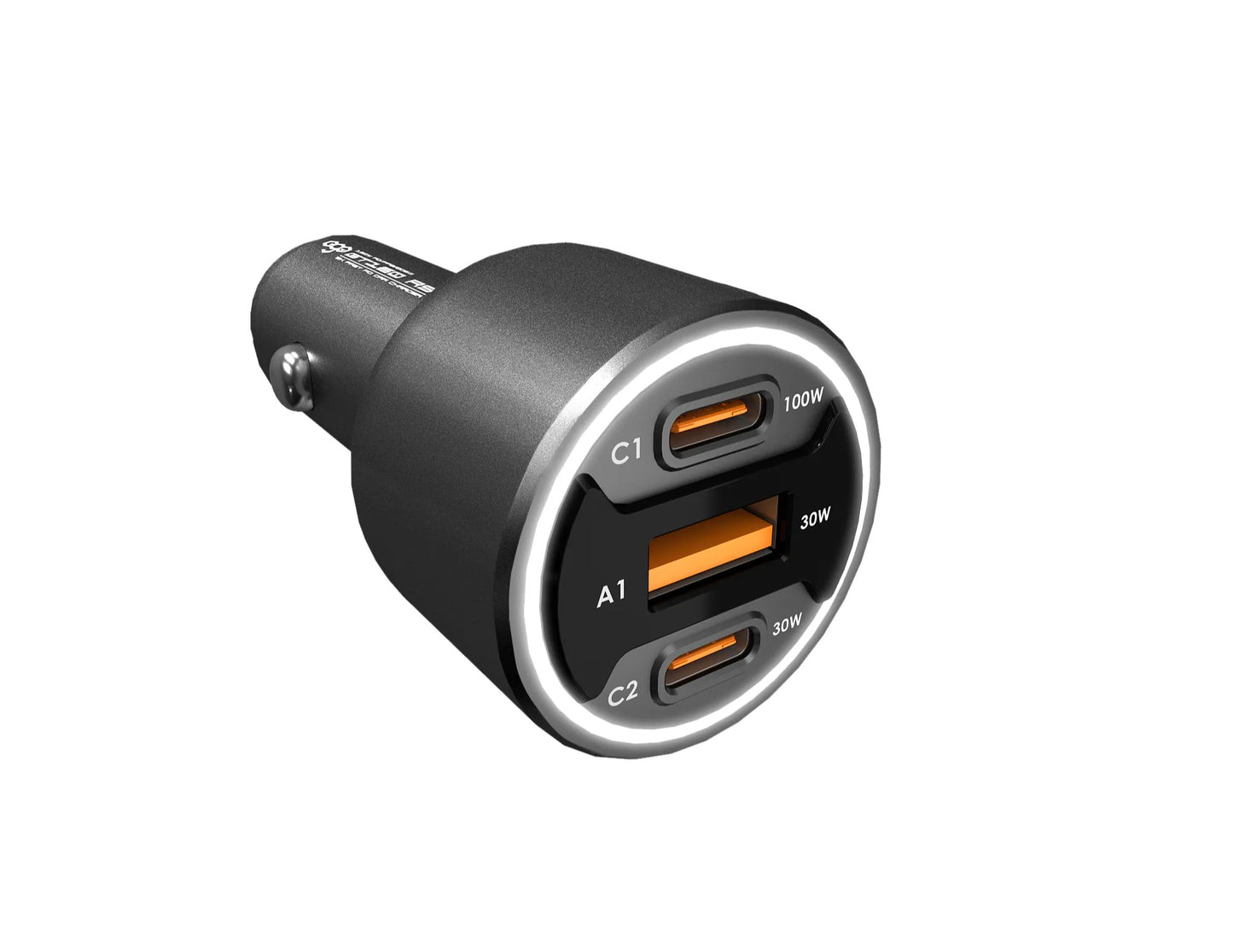 Ego GT160 RS 3USB 160W Car Charger with Fast Charging, Compatible with Cars and Trucks, Thabthaba Store Qatar