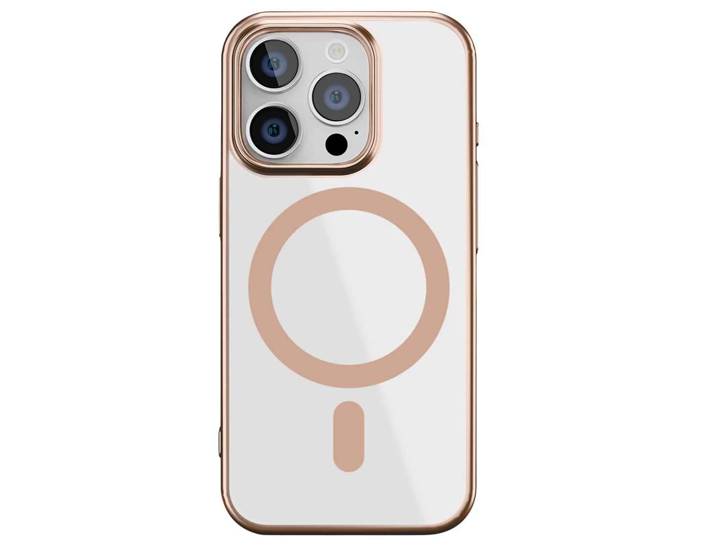back view of GRIPP Glacier SlimMag
Taupe Gold Case for iPhone 16 Pro.