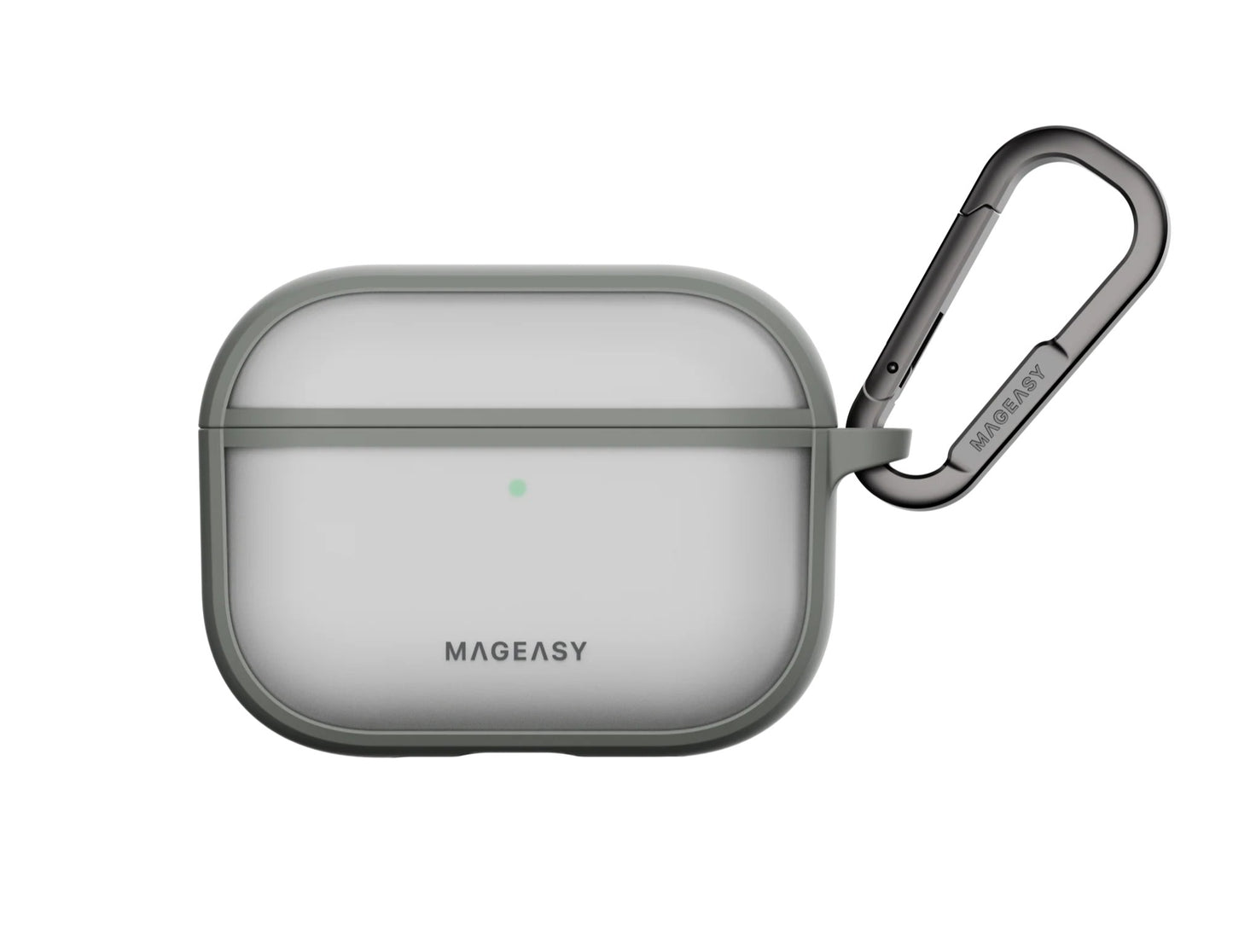 MagEasy Roam AirPods Pro 3 Case – Translucent Black and Gray ultra-protection, non-yellowing and travel-ready, available in Qatar