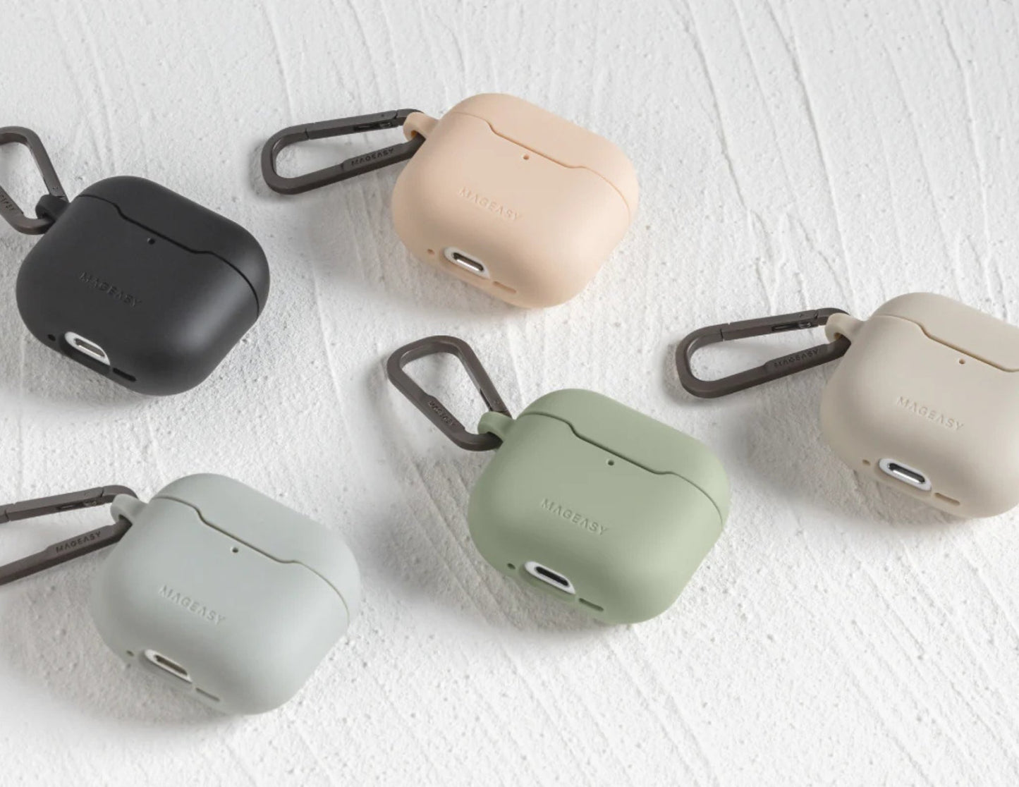 MagEasy Skin AirPods 4 Case | Precise Cutouts | Easy Access to Charging Port.