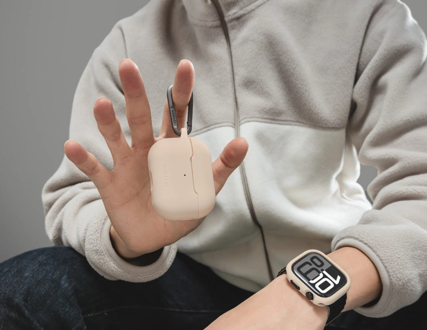 MagEasy Skin AirPods 4 Case | Scratch-Resistant & Anti-Smudge | Long-Lasting Protection.