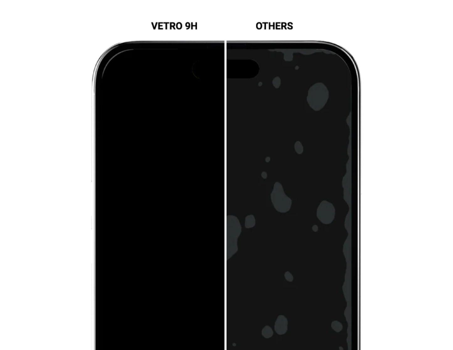 MagEasy Vetro Privacy Tempered Glass Screen Protector for iPhone 17 Series, 56° privacy angle, ultra-thin 9H tempered glass, anti-fingerprint, bubble-free install, at Thabthaba Store Qatar