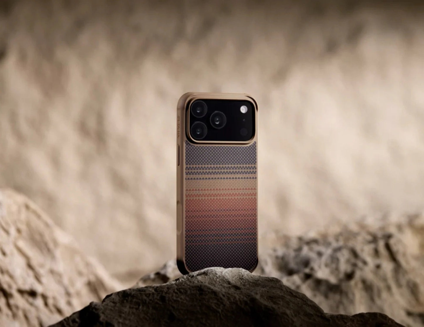 Pitaka Sunset Aramid ProGuard case for iPhone 17 series Thabthaba Store Qatar