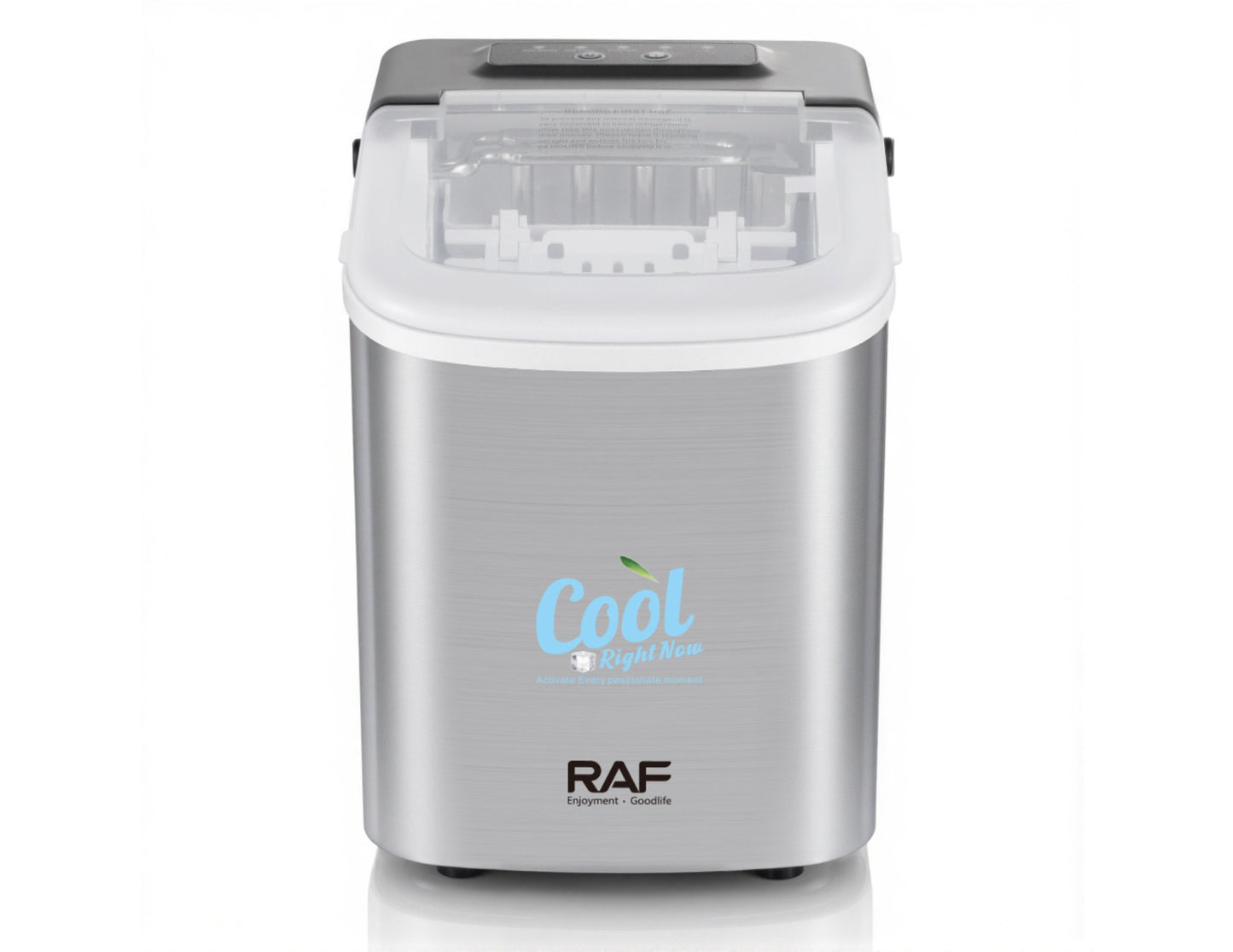RAF R.0307 10kg Automatic Stainless Steel Ice Maker available in Qatar