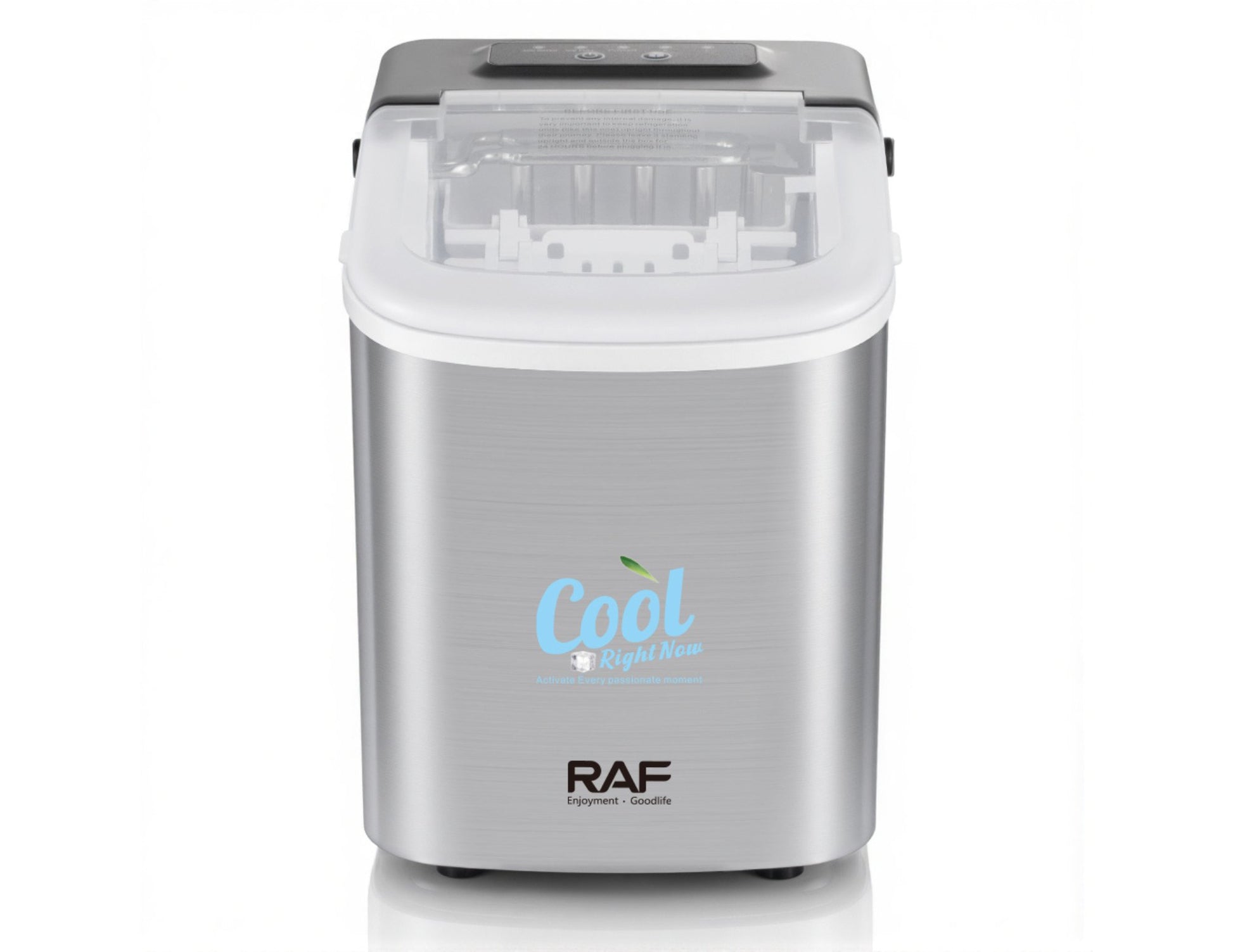 RAF R.0307 10kg Automatic Stainless Steel Ice Maker available in Qatar