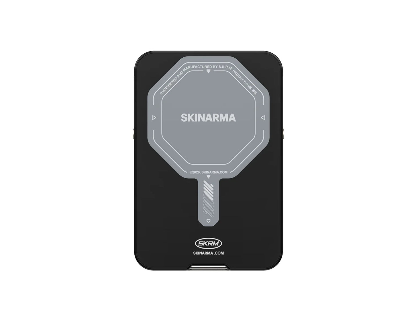 Skinarma VEKTOR forged carbon magnetic card holder kickstand black