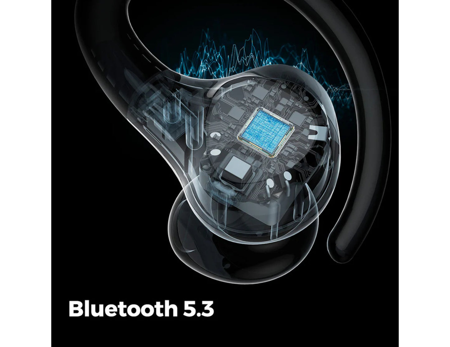 SOUNDPEATS Wings2 Sports Wireless Headphones Black IPX4 30H Battery Thabthaba Store Qatar